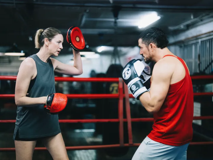 Caitriona Balfe on Getting Into the Ring With Orlando Bloom for ‘The Cut’