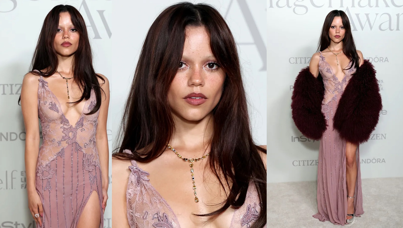 Jenna Ortega Gets Emotional at InStyle Awards